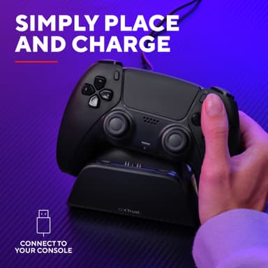 Trust GXT255 PS5 DualSense Controller latausteline