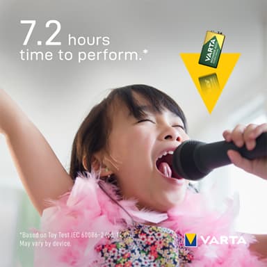 Varta Power 9V 200 Mah paristo (1 kpl)