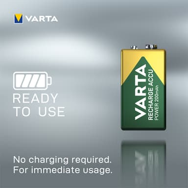 Varta Power 9V 200 Mah paristo (1 kpl)