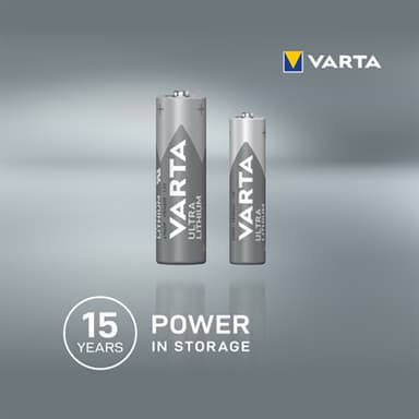 Varta Ultra Lithium AA paristot (4 kpl)