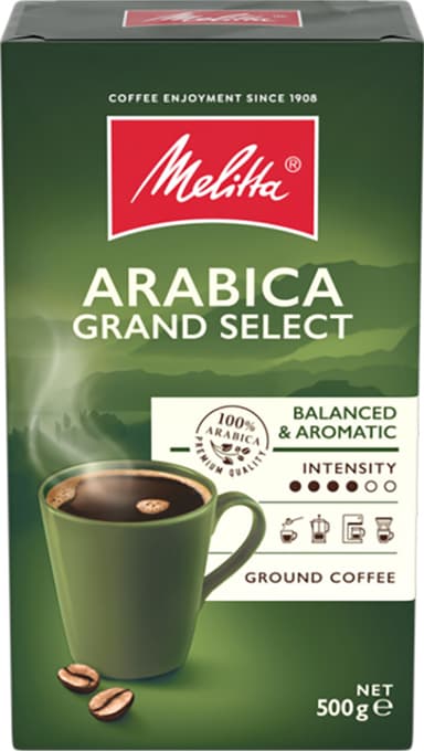 Melitta Arabica Grand Select kahvijauhe 431 (500 g)