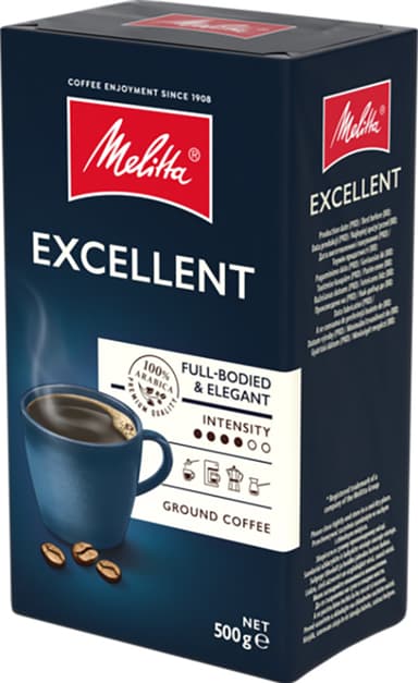 Melitta Excellent kahvijauhe 485 (500 g)