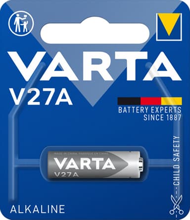Varta V 27A paristo (1 kpl)