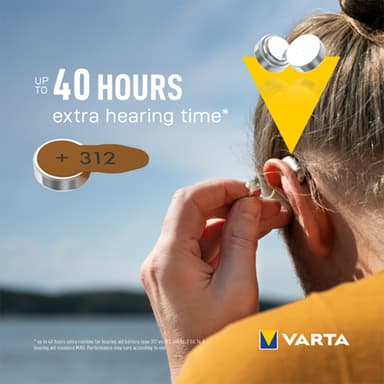 Varta 312 kuulokojeparisto 7042216 (6 kpl)