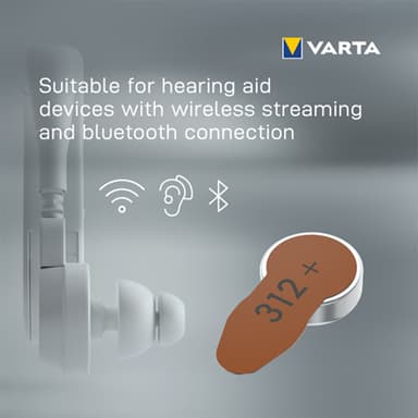 Varta 312 kuulokojeparisto 7042216 (6 kpl)