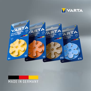 Varta 312 kuulokojeparisto 7042216 (6 kpl)