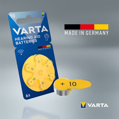 Varta 10 kuulokojeparisto 7042214 (6 kpl)