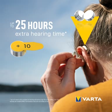 Varta 10 kuulokojeparisto 7042214 (6 kpl)
