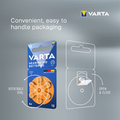 Varta 13 kuulokojeparisto 7042215 (6 kpl)