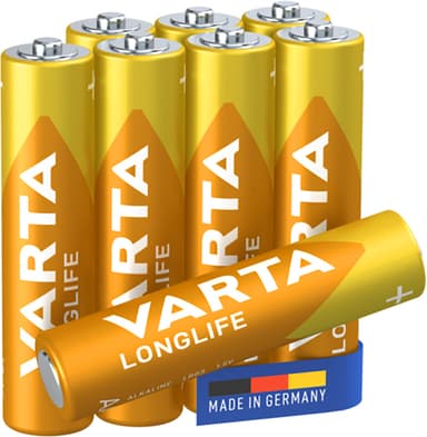 Varta Longlife AAA paristot (8 kpl)
