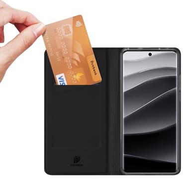 DUX DUCIS Skin Pro -sarjan kotelo korttipaikalla Xiaomi Redmi Note 14 Pro 5G