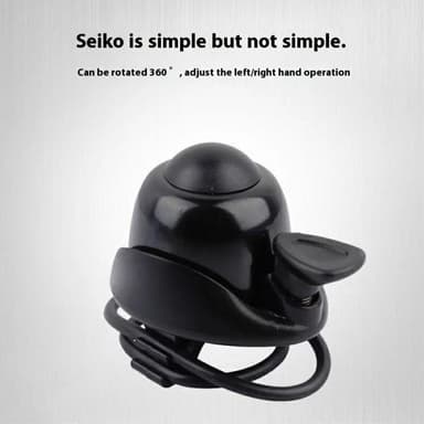Ninebot ES Series Bell Horn 360 astetta pyörivälle polkupyörän kellolle - punainen