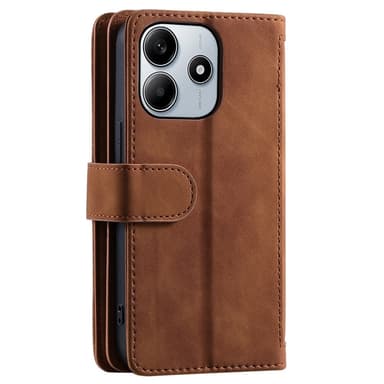 Xiaomi Redmi Note 14 4GC Kuori Vetoketjutaskulla ja 9 Korttipaikalla