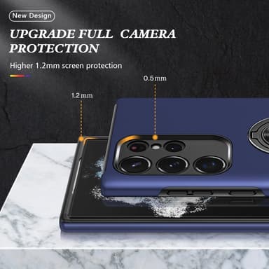 Samsung Galaxy S25 Ultra Sormirengas Sivutuen Hybridikotelo