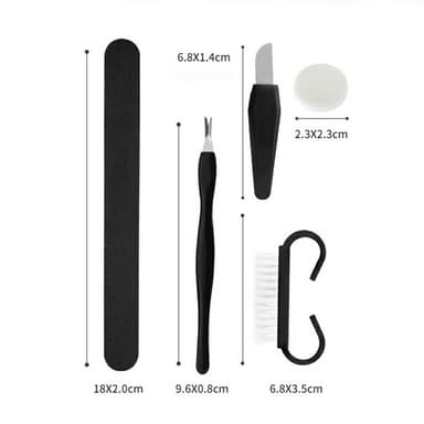 10 kpl/setti Jalkahoito Pedikyyri Callus Dead Skin Remover Jalkaviila Kovettumisen poisto