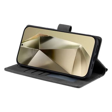 Samsung Galaxy S25 Ultra -lompakkokotelon kuoren kuoren Mandala-kukkakuvio