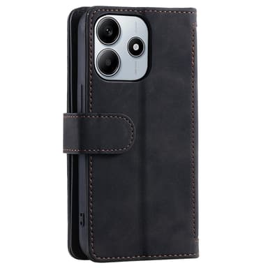 Xiaomi Redmi Note 14 4GC Kuori Vetoketjutaskulla ja 9 Korttipaikalla