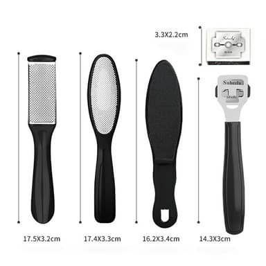 10 kpl/setti Jalkahoito Pedikyyri Callus Dead Skin Remover Jalkaviila Kovettumisen poisto