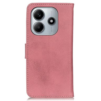 KHAZNEH Xiaomi Redmi Note 14 4G matkapuhelinkotelolle lehmännahakuvioinen