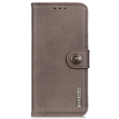 KHAZNEH Xiaomi Redmi Note 14 4G matkapuhelinkotelolle lehmännahakuvioinen