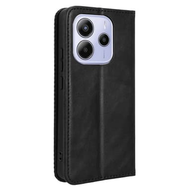 Xiaomi Redmi Note 14 4G Lompakkoteline Käännettävä Puhelinkotelo - Musta