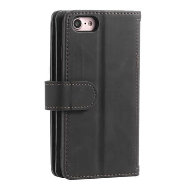 iPhone 16e Kuori Vetoketjutaskulla ja 9 Korttipaikalla
