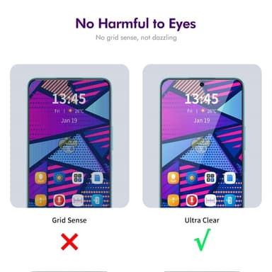 ENKAY Motorola Moto G55 -malliin Anti-Spy -suojakalvo