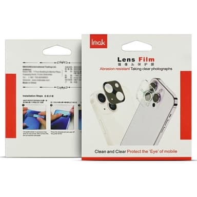 IMAK Motorola Moto G55 Temperoitu Lasi Kameran Linssinsuoja