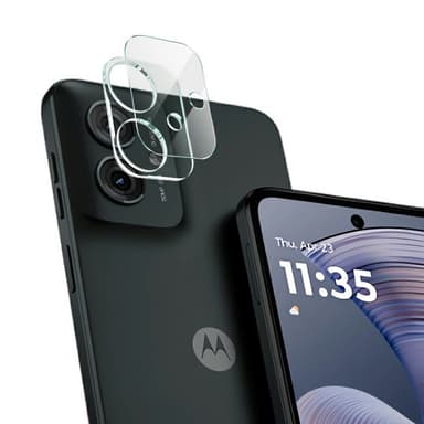 IMAK Motorola Moto G55 Temperoitu Lasi Kameran Linssinsuoja