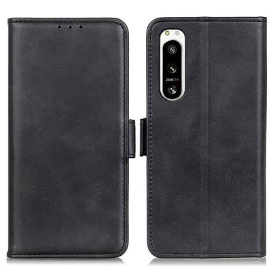 Sony Xperia 5 IV Puhelinkotelo Lompakon Jalusta Magneettinen Suojakuori