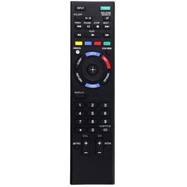 Kaukosäätimen vaihto RM-YD089:lle Sony TV:lle