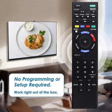 Kaukosäätimen vaihto RM-YD089:lle Sony TV:lle