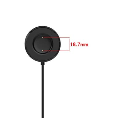 Vivo WATCH 2 USB-latauskaapelin teline - musta