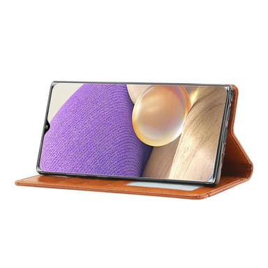 Samsung Galaxy A33 5G Lompakkoteline Puhelimen Läppökotelo - Musta