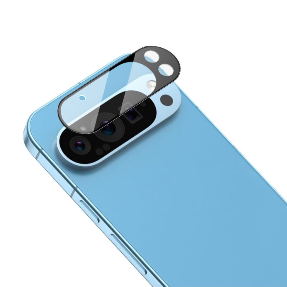 IMAK Google Pixel 9 Pro XL Kamera Linssinsuoja Karkaistu Lasi (Musta Versio)