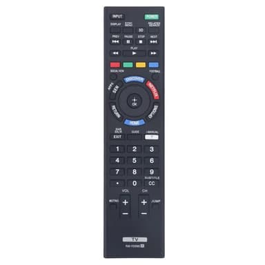 Kaukosäätimen vaihto RM-YD099:lle Sony TV:lle