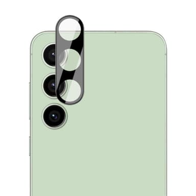 IMAK Samsung Galaxy S24 FE -kameran linssisuojalle karkaistu lasilinssikalvo
