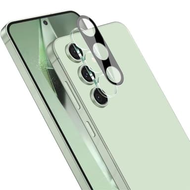 IMAK Samsung Galaxy S24 FE -kameran linssisuojalle karkaistu lasilinssikalvo