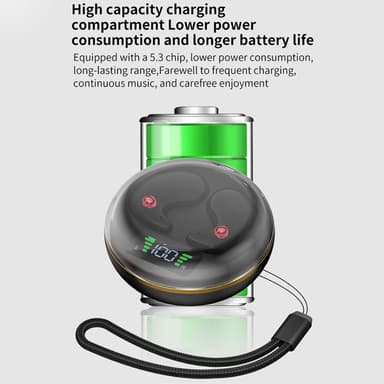 Unikuulokkeet Bluetooth-kuulokkeet Korvassa nukkumiseen - Vaaleanpunainen