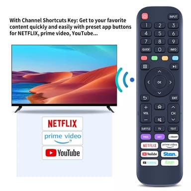 Kaukosäätimen korvaava EN2AB30H Hisense Smart TV:lle