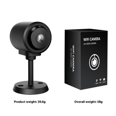 WiFi-valvontakamera Night Vision Motion Detection 130 asteen laajakulmavalvonta