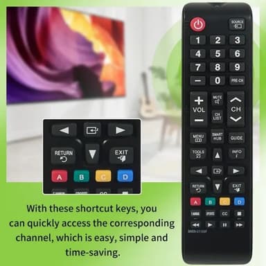 Kaukosäätimen vaihto BN59-01199F Samsung TV:lle