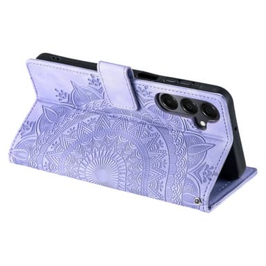 Samsung Galaxy A26 -lompakkokotelon kuoren kuoren Mandala-kukkakuvio