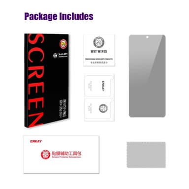 ENKAY Xiaomi 14T Pro / 14T -malliin Anti-Spy -suojakalvo