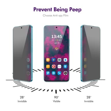 ENKAY Xiaomi 14T Pro / 14T -malliin Anti-Spy -suojakalvo