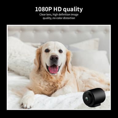 WiFi-valvontakamera Night Vision Motion Detection 130 asteen laajakulmavalvonta