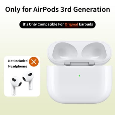 AirPods 3 Korvaava Latauskotelo Sisäänrakennettu 620mAh Akulla