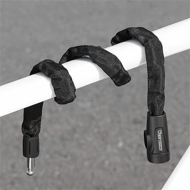 WEST BIKING Polkupyörä Sähköpyörä Mopo Teräslukko Polkupyörän Lukko Ketjulukko 70cm Varkaussuoja MTB
