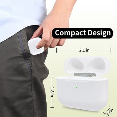 AirPods 3 Korvaava Latauskotelo Sisäänrakennettu 620mAh Akulla