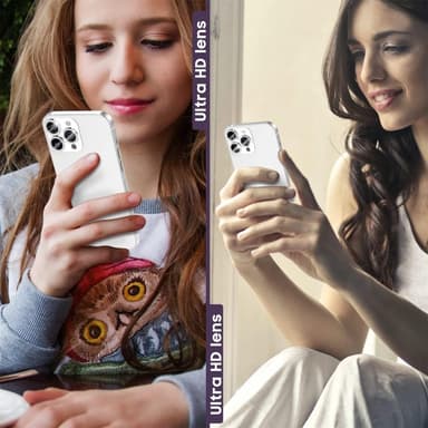 iPhone 16 Pro 16 Pro Max -kameran linssisuojalle karkaistu lasi + metallirengas - Hopea